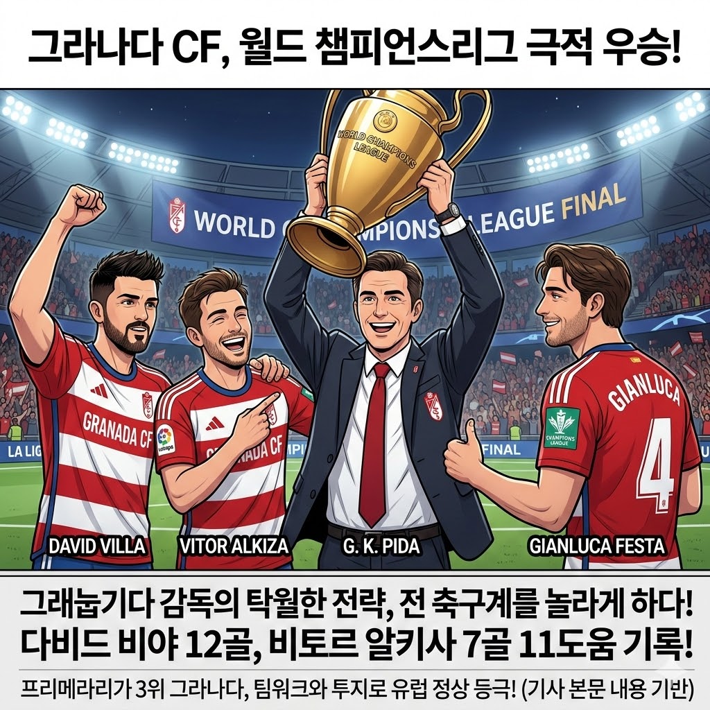 [언더독의 반란] 그라나다, 챔스 제패!